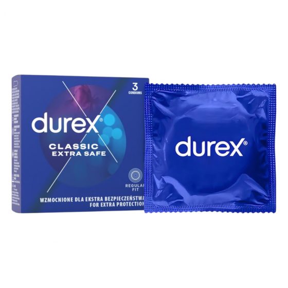 Durex extra safe - bezpečné kondomy (3 ks)