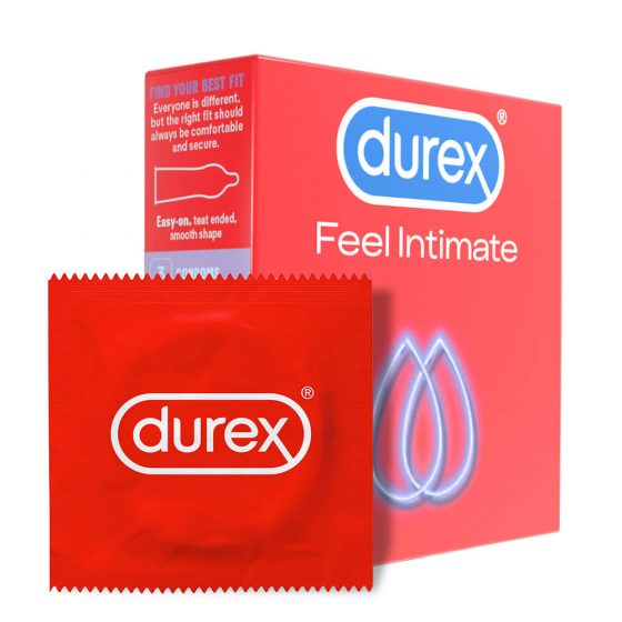 Durex Feel Intimate - tenkostěnné kondomy (3 ks)