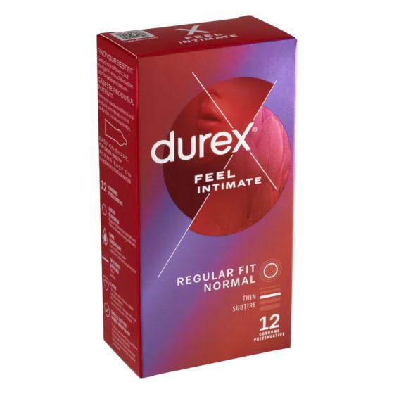 Durex Feel Intimate - tenkostěnný kondom (12 ks)