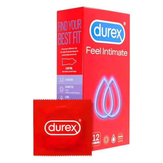 Durex Feel Intimate - tenkostěnný kondom (12 ks)