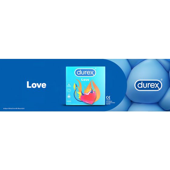 Durex kondomy Love - kondomy Easy-on (4 ks)