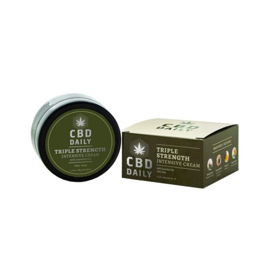 CBD Daily Triple Strength - krém pro péči o pleť na bázi konopí (48g)