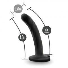   Temptasia Twist Small - Temptasia Twist Small Dildo (černé)