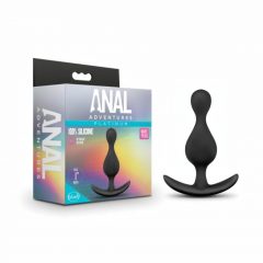   / Anální kolík Platinum Wave Plug - anální dildo (černý)