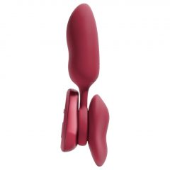   Platanomelón Mobi - Cordless, Radio-Controlled Vibrator Set - 2 Pieces (Red)