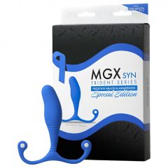 Aneros MGX Syn Trident - dildo na prostatu (modré) -