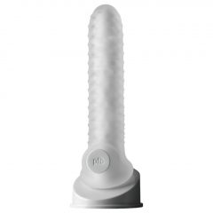   Fat Boy Checker Box - pouzdro na penis (19 cm) - mléčně bílé