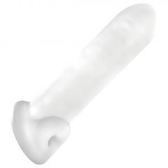   Fat Boy Original Ultra Fat - návlek na penis (19cm) - bílý