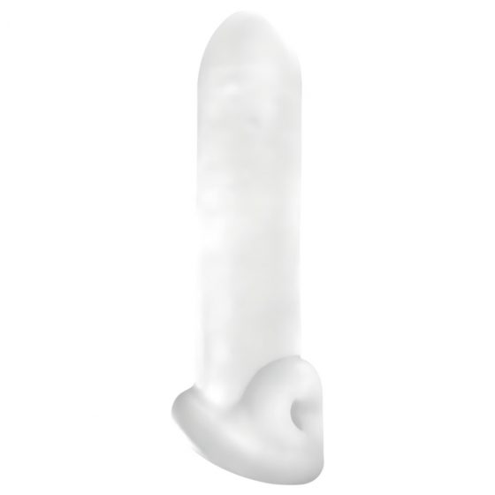 Fat Boy Original Ultra Fat - návlek na penis (19cm) - bílý