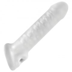 Fat Boy Thin - návlek na penis (17cm) - bílý