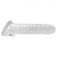 Fat Boy Thin - návlek na penis (17cm) - bílý