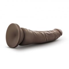   Dr. Skin 8,5 - realistické dildo s přísavkou - hnědé (20,5cm)