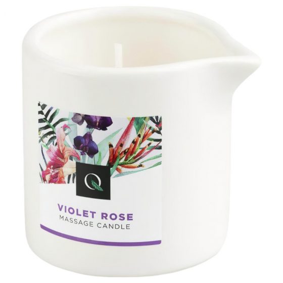 Exotiq Violet Rose - masážní svíčka (60g) 