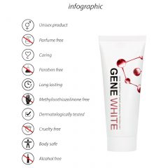 Pharmquests Gene White - krém na bělení pokožky (100 ml)