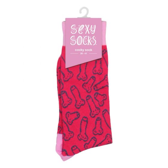 S-Line Sexy Socks - pamut zokni - fütyis