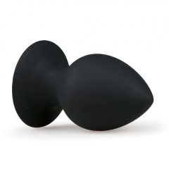   EasyToys Round Butt Plug XL - anální dildo (černé) - extra velké