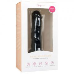   Easytoys - realistické dildo s přísavkou (15,5cm) - černé