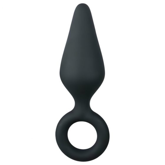 Easytoys Pointy Plug S - anální dildo (černé) - malé