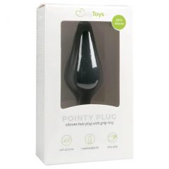 Easytoys Pointy Plug S - anální kolík (černý) - malý