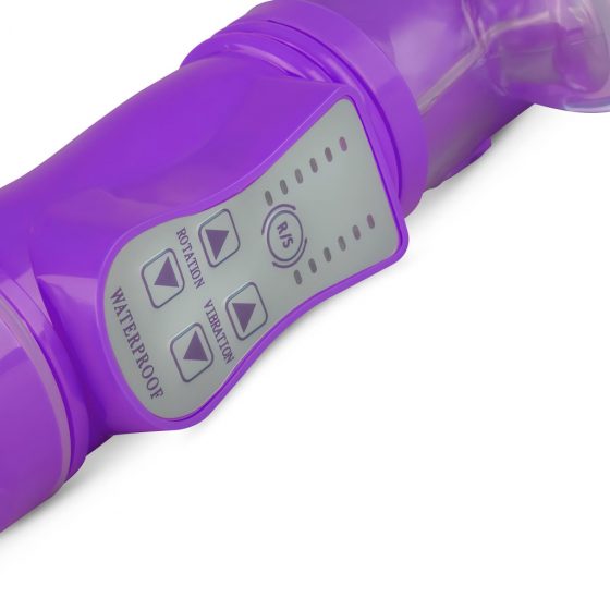 Easytoys Bunny - přírazový rotační vibrátor (fialový)