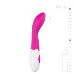   Easytoys Blossom vibe - silikonový vibrátor pro bod G (růžový)