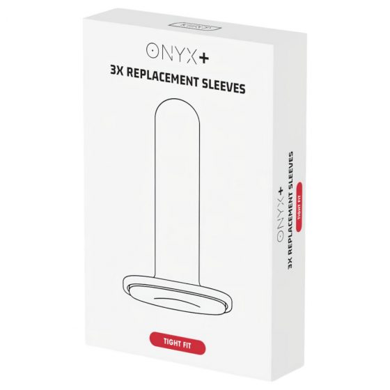 Kiiroo Onyx Standard Fit- masturbační manžeta - 3ks (bílá)