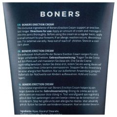   Boners Erection - intimní stimulační krém pro muže (100ml)