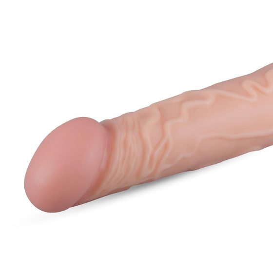 Real Fantasy Shawn - velké realistické dildo s přísavkou (35cm) - tělová barva