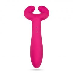   Easytoys Couple - dobíjecí, vodotěsný vibrátor (růžový)