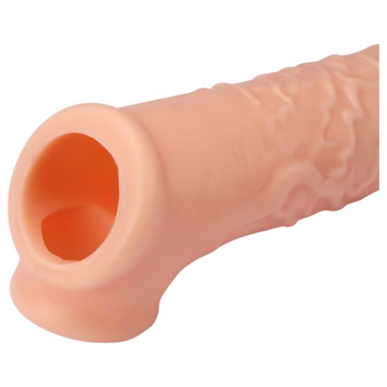 RealStuff Extender 6,5 - návlek na penis - tělová barva (17cm)