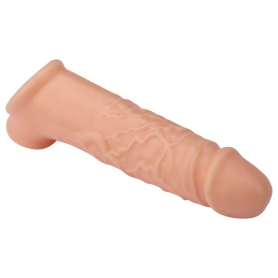 RealStuff Extender 6,5 - návlek na penis - tělová barva (17cm)