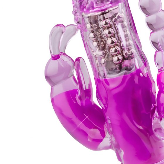 Easytoys Raving Rabbit - vibrátor se 3 hroty (růžový)