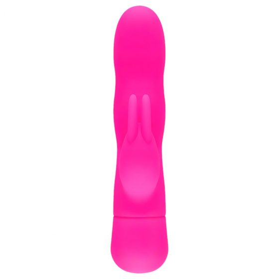 Easytoys Mad Rabbit - králičí vibrátor s lechtivou pákou (růžový)