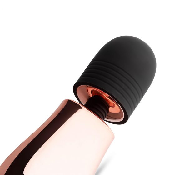 Rosy Gold Mini Wand - dobíjecí masážní vibrátor (růžově zlatý)