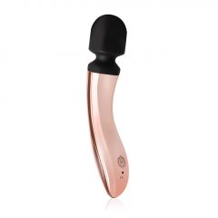   Rosy Gold Wand Curve - nabíjecí masážní vibrátor (rosegold)