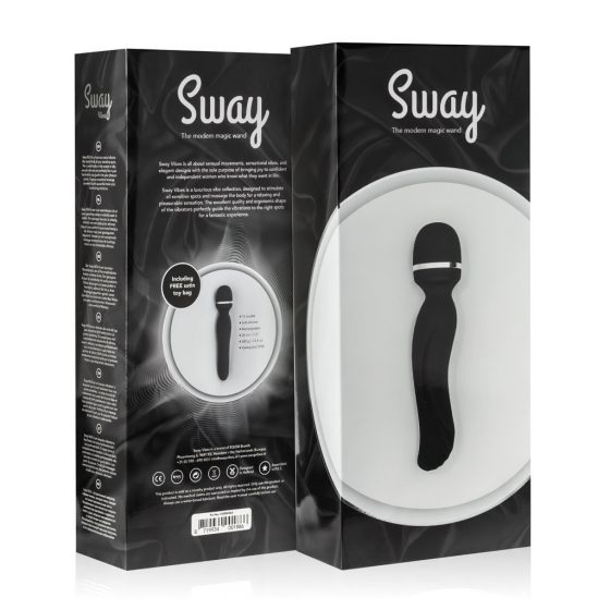 Sway No.4 Wand - bezdrátový, masážní vibrátor (černá)