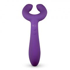   Easytoys Couple - dobíjecí, vodotěsný vibrátor (fialový)