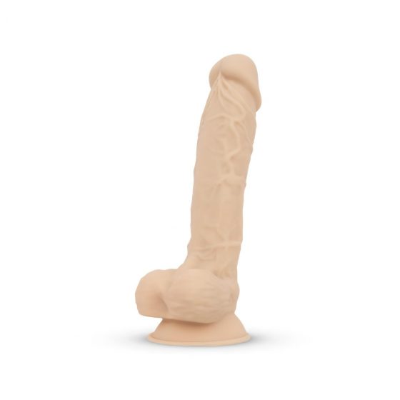 Real Fantasy Ashton - nohy, varlata, realistické dildo (20,5 cm) - přírodní