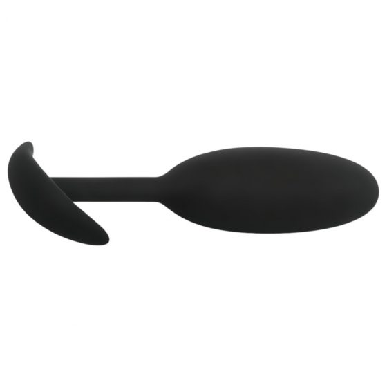 Easytoys Heavy Fulfiller - 54g anální dildo - malé (černé)