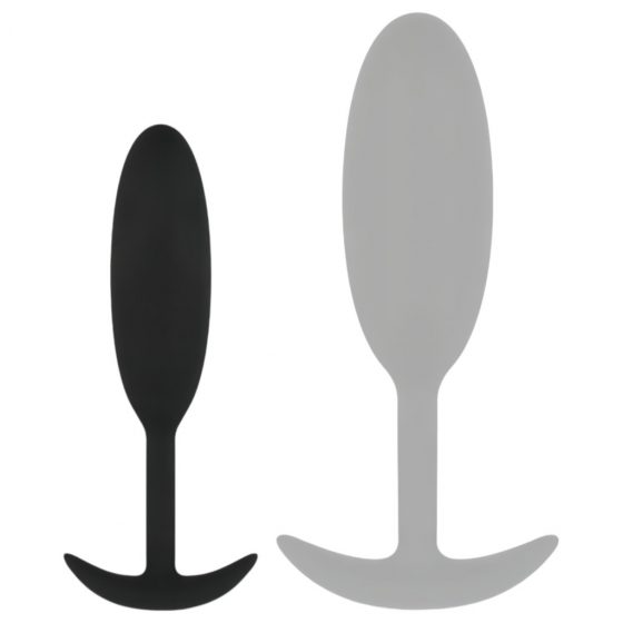 Easytoys Heavy Fulfiller - 54g anální dildo - malé (černé)