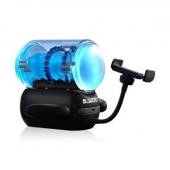   BLOWCAST Wingman Plus - automatický masturbátor pro hráče (modro-černý)