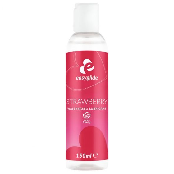 EasyGlide - lubrikační gel na vodní bázi s příchutí jahody (150 ml)