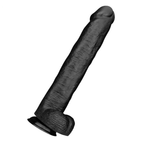 BUTTR Operace Dingo - obrovský realistický dildo - 43 cm (černý)