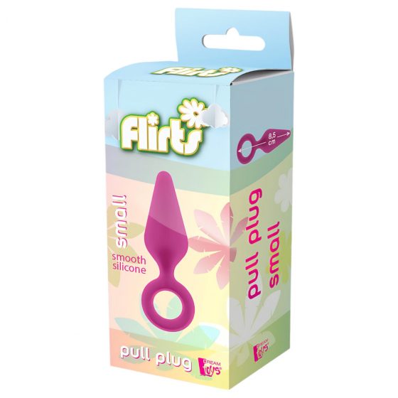 Flirts Pull Plug - anální dildo malé (růžové)