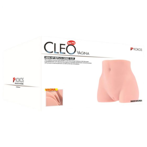 Kokos Cleo - realistická umělá kočička (přírodní)