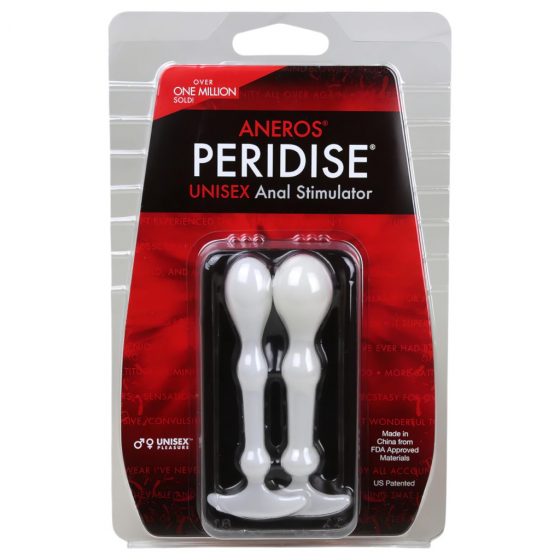 Aneros Peridise - anální dildo set - 2ks (bílý)