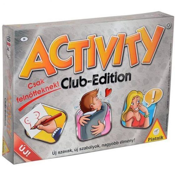 Activity Club Edition - společenská hra pro dospělé (v maďarském jazyce)