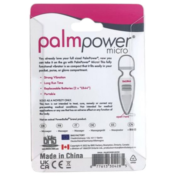 PalmPower - Micro Wand vibrátor klíčenka