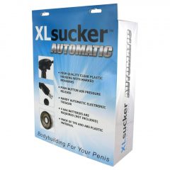   XLSUCKER - automatická vakuová pumpa na potenci a penis (průhledná)