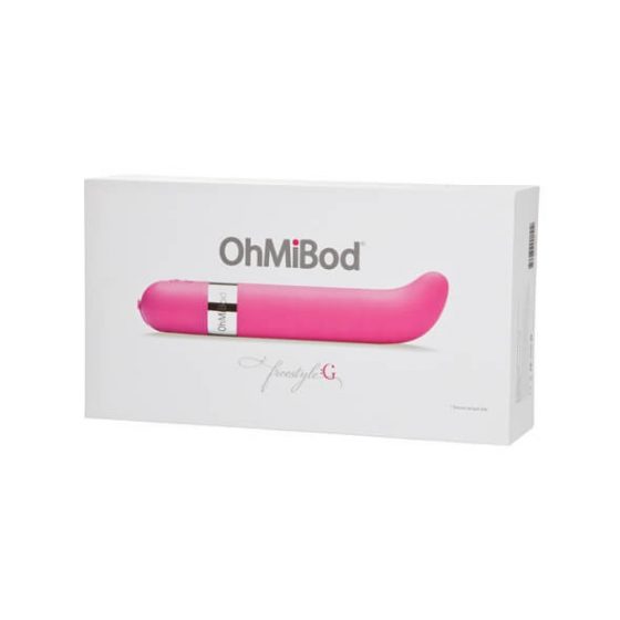 / OHMIBOD Freestyle G - rádiem řízený, hudbou ovládaný vibrátor bodu G (růžový)